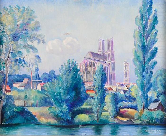 Helge Johansson Mantes, France china oil painting image